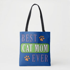 Bolsa Tote Melhor Mãe De Gato
