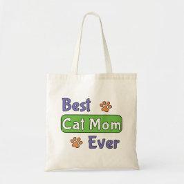Bolsa Tote Melhor Mãe de Gato de Todos os Tempos