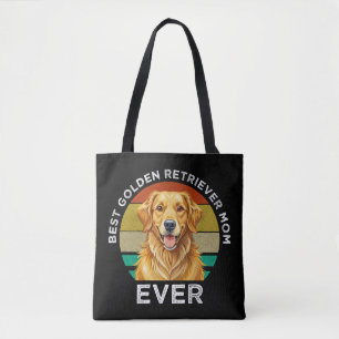 Bolsa Tote Melhor Mãe de Golden Retriever de Todos os Tempos