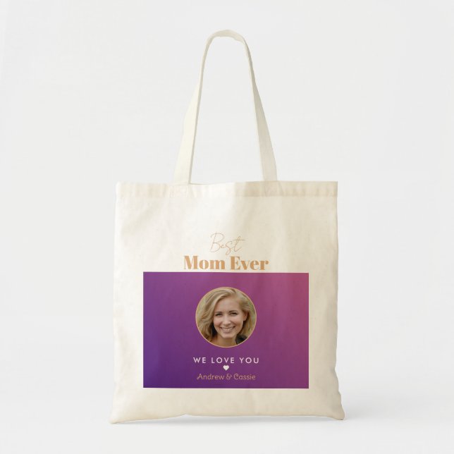 Bolsa Tote Melhor mãe de sempre (Frente)