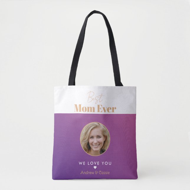 Bolsa Tote Melhor mãe de sempre (Frente)