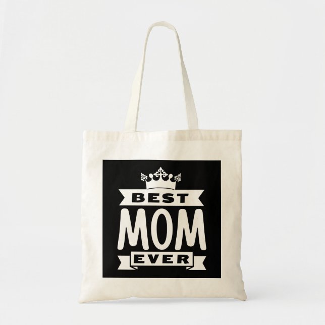 Bolsa Tote Melhor Mãe de Todos os Tempos (Frente)