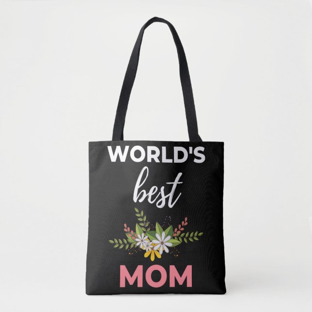 Bolsa Tote Melhor Mãe do Mundo (Frente)