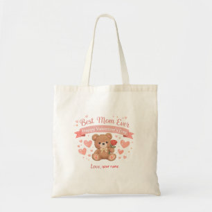 Bolsa Tote Melhor Mãe do Mundo Cartão do Dia dos Namorados Co