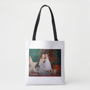 Bolsa Tote Melhor Mãe Foto Personalizada Nunca Simples