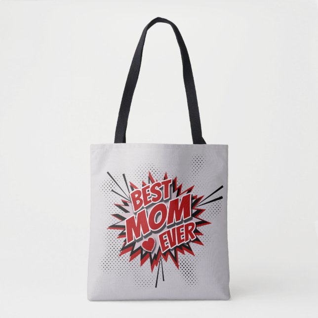 Bolsa Tote Melhor Mãe Nunca (Frente)