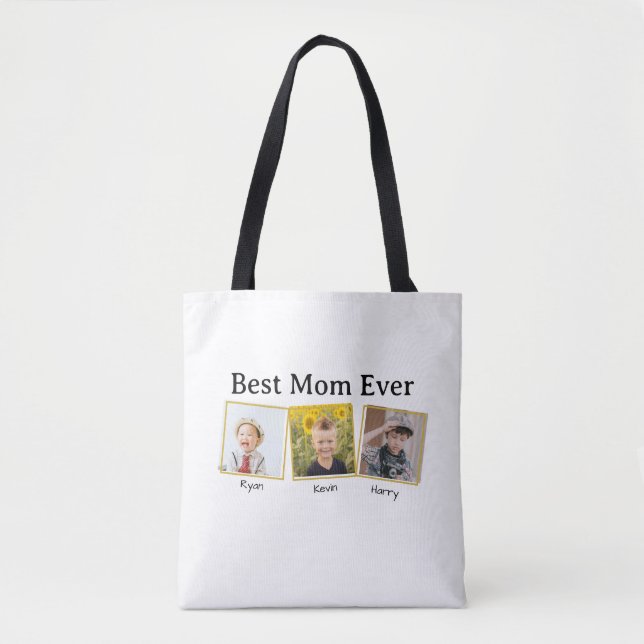 Bolsa Tote Melhor Mãe Nunca (Frente)