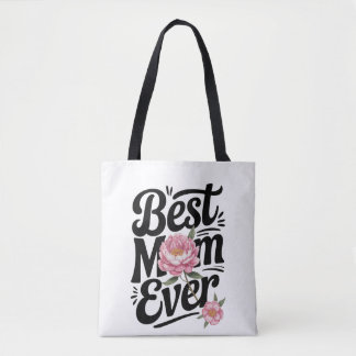 Bolsa Tote "Melhor Mãe Nunca"