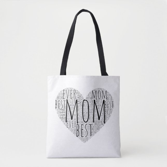 Bolsa Tote Melhor Mãe Nunca (Frente)