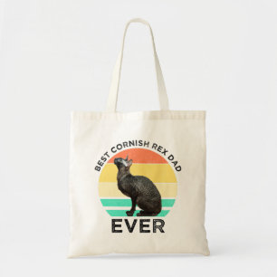 Bolsa Tote Melhor Pai Cornish Rex de Todos