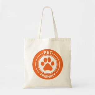 Bolsa Tote Melhor Pata Desenhada Amiga De Pet - Laranja