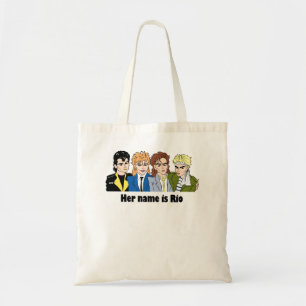 Bolsa Tote Melhor Pop Duran Duran Rock Banda Presente Para Fi