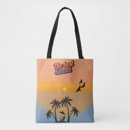 Bolsa Tote Melhor pôr do sol.