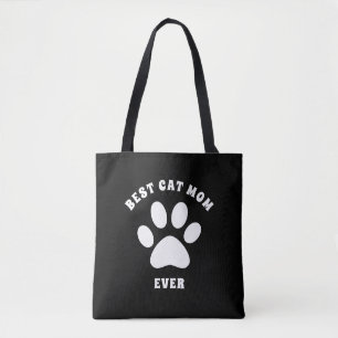 Bolsa Tote Melhor Texto Personalizado Da Mãe De Cat Nunca Per