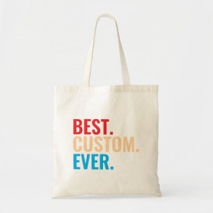 Bolsa Tote Melhor versão personalizada do retrato de vintage