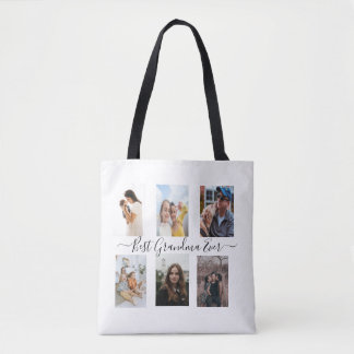 Bolsa Tote Melhor Vovó já Personalizada Foto