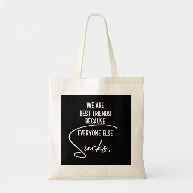 Bolsa Tote Melhores Amigos (Frente)