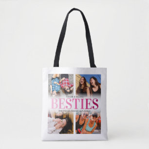 Bolsa Tote Melhores Amigos 4x Besties de Fotografia
