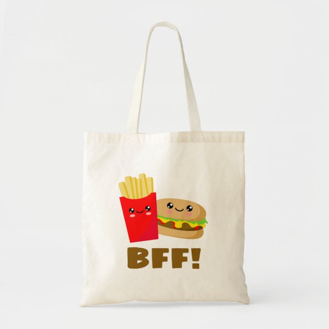 Bolsa Tote Melhores Amigos para Sempre (Frente)