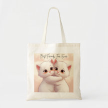Bolsa Tote Melhores Amigos Para Sempre - Dois Fofo