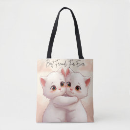 Bolsa Tote Melhores Amigos Para Sempre - Kawá Fofo