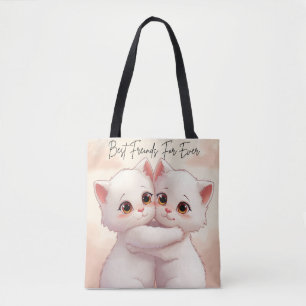 Bolsa Tote Melhores Amigos Para Sempre - Kawá Fofo