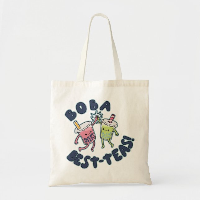 Bolsa Tote Melhores Chás de Boba! (Frente)