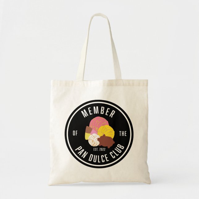 Bolsa Tote Membro do Pan Dulce Club (Frente)