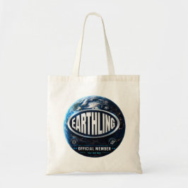 Bolsa Tote Membro Oficial da Designação Earthling