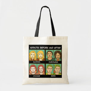 Bolsa Tote Meme do pássaro