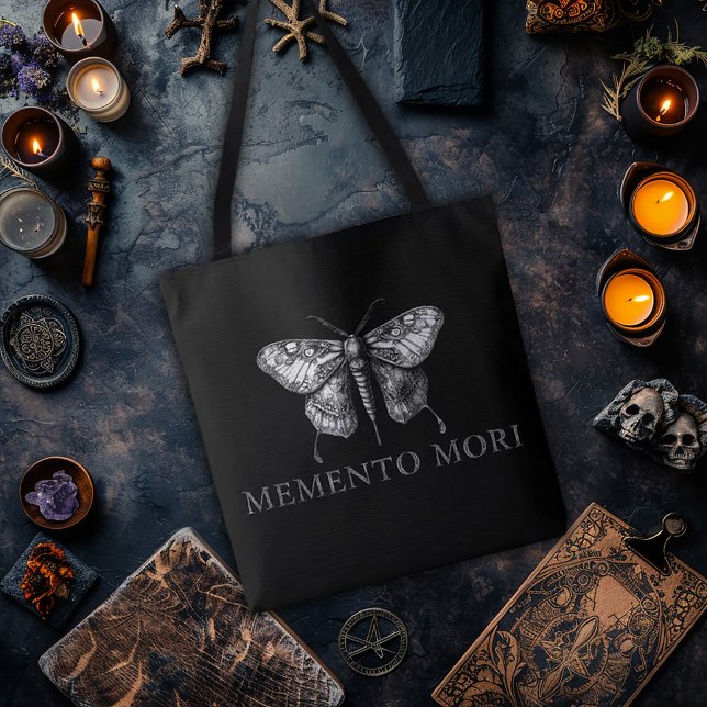 Bolsa Tote Memento Mori (Criador carregado)