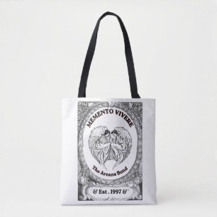 Bolsa Tote Memento Vivere Arte de Anjo Vintage Bond