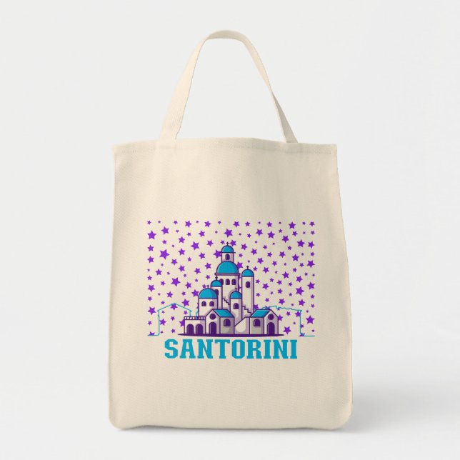 Bolsa Tote Memória Santorini.b (Frente)