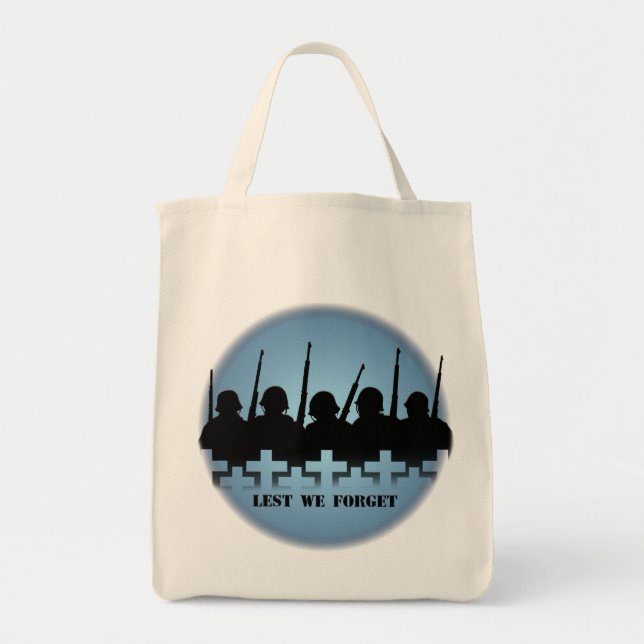 Bolsa Tote Memorial da Guerra Tote Bag Paz Para Não Esquecerm (Frente)