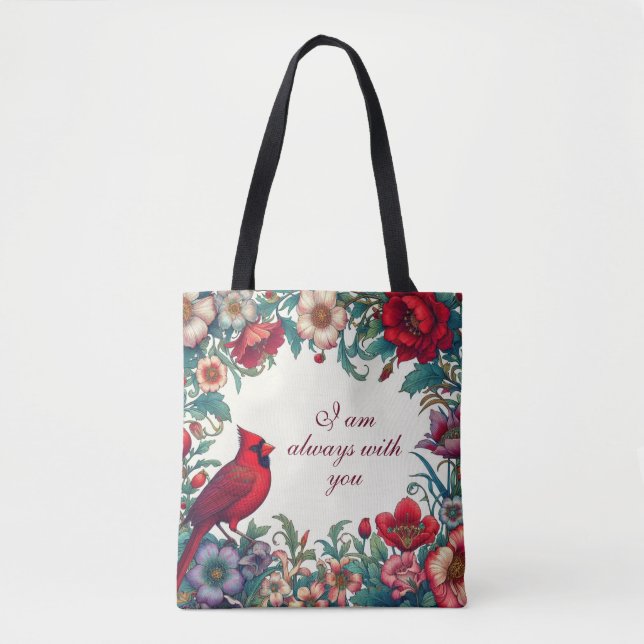 Bolsa Tote Memorial do Cardeal Vermelho Oferece Simpatia pelo (Frente)