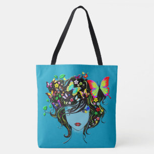 Bolsa Tote Menina 1 da borboleta