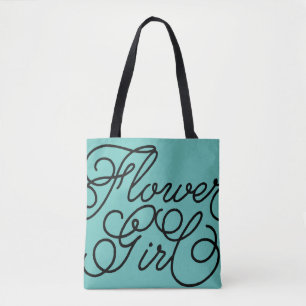 Bolsa Tote Menina das Flores Cor Personalizada