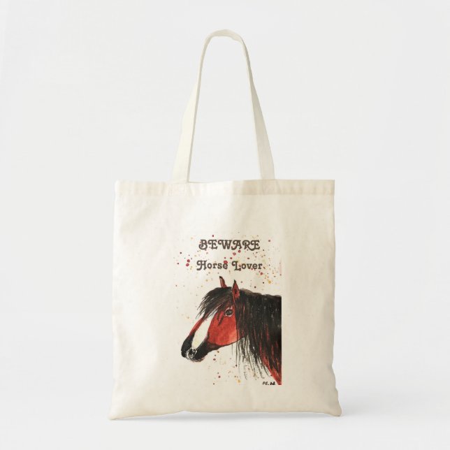 Bolsa Tote Menina de bicho-da-água (Frente)