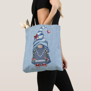 Bolsa Tote Menina de Denim Bonita