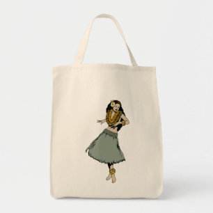Bolsa Tote Menina de Hula