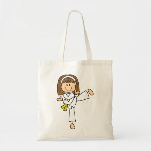 Bolsa Tote Menina do karaté
