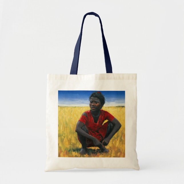 Bolsa Tote Menina no vermelho 1992 (Frente)