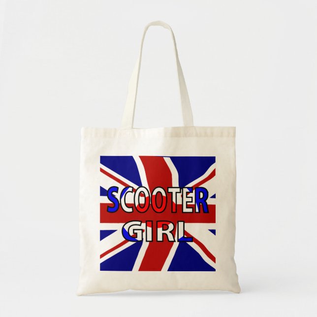 Bolsa Tote Menina RWB do patinete (Frente)