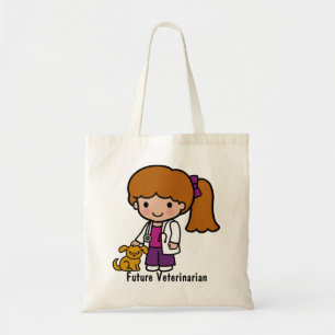 Bolsa Tote Menina Veterinária Cuja cachorra