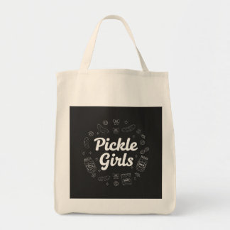 Bolsa Tote Meninas do Picles, Design de Citação de Amante