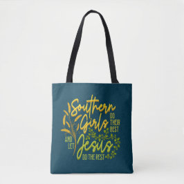 Bolsa Tote Meninas do Sul Deixam Jesus Descansar (Escuro)