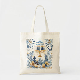 Bolsa Tote Menorah Magic Hanukkah - bela design