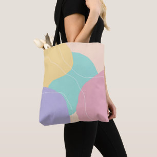 Bolsa Tote Menores abstrato geométricos de sorvete modernos