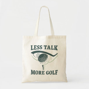 Bolsa Tote Menos Conversar Mais Golfe