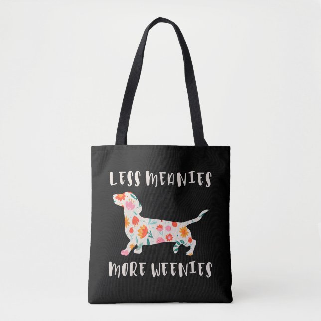 Bolsa Tote Menos valentões mais cachorrinhos (Frente)